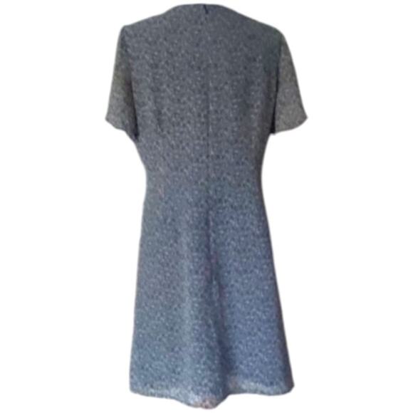 Vintage Dress 10 Y2K Laura Ashley Fall Floral Dress 90s Grunge Cottage Shift - Picture 8 of 13